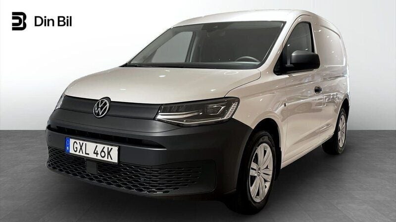 Vit Ny 2025 VW Caddy Minibuss | 349 875 kr (Superpris) - Bild 1/4