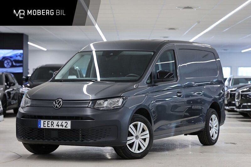 Grå Begagnad 2021 VW Caddy Maxi Minibuss | 299 900 kr (Dyr) - Bild 1/3