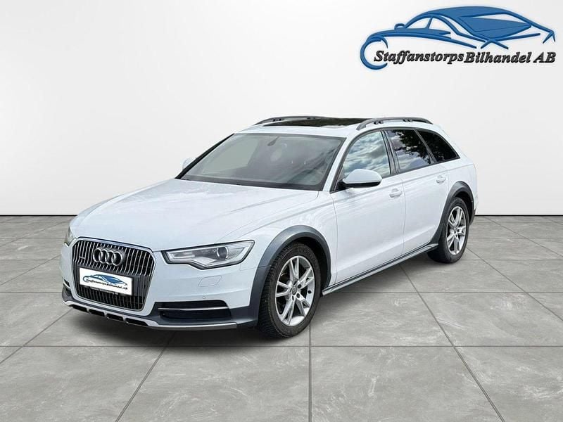 Vit Begagnad 2013 Audi A6 Allroad Kombi | 138 000 kr (Bra pris) - Bild 1/4