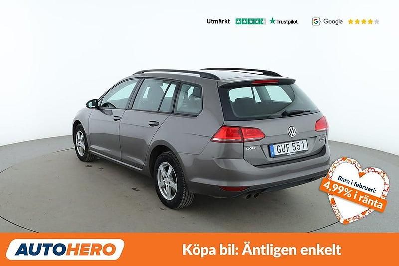 Begagnad VW Golf VII 112 HK (82 kW) 2015 Grå Kombi