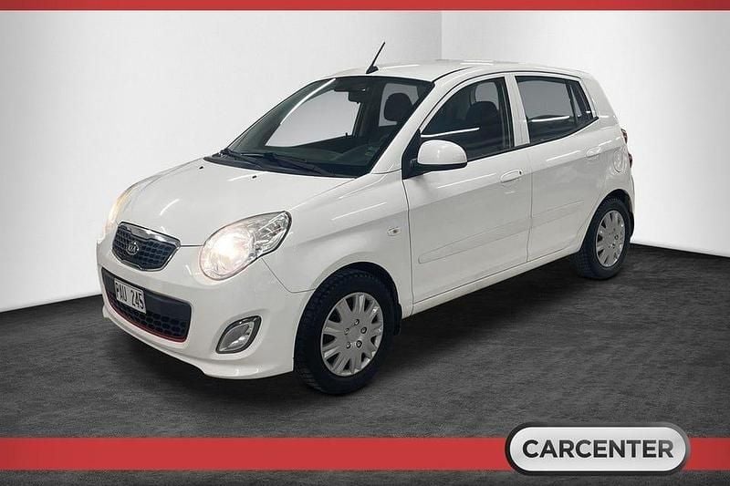 Vit Begagnad 2010 Kia Picanto EX Halvkombi | 69 500 kr (Dyr) - Bild 1/4