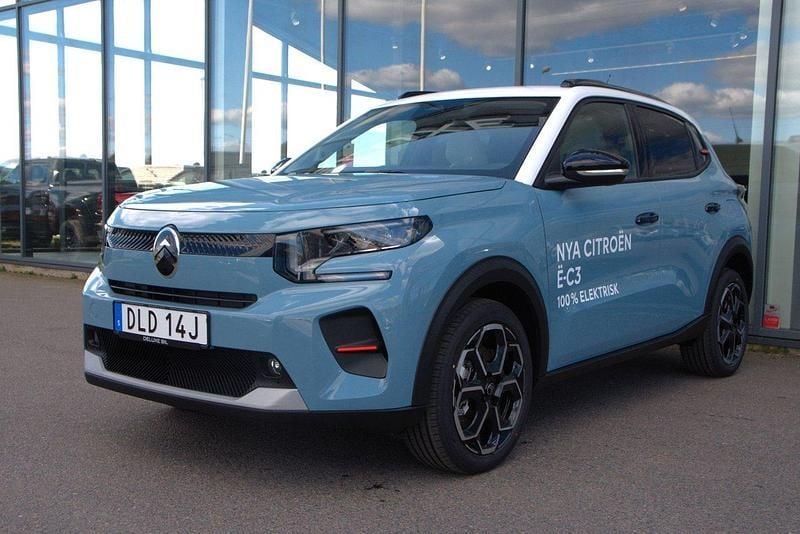 Grå Ny 2025 Citroën e-C3 SUV | 334 900 kr - Bild 1/4