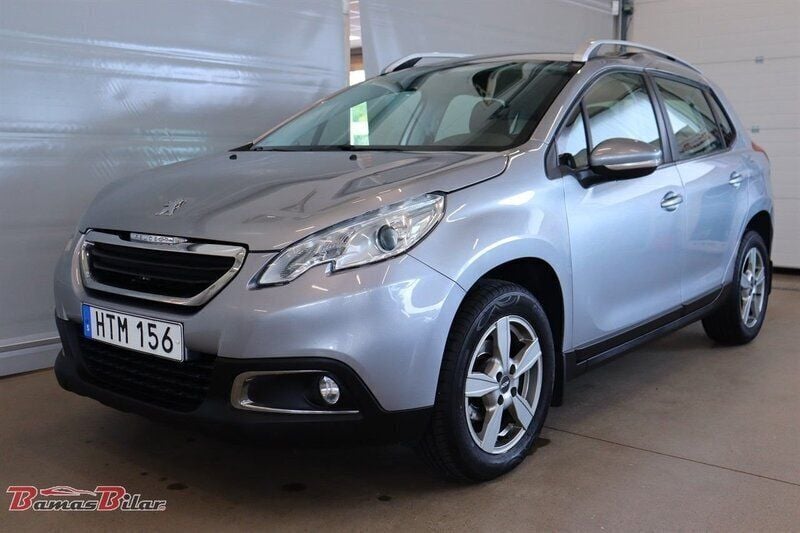 Grå Begagnad 2016 Peugeot 2008 SUV | 79 900 kr (Lite dyr) - Bild 1/4