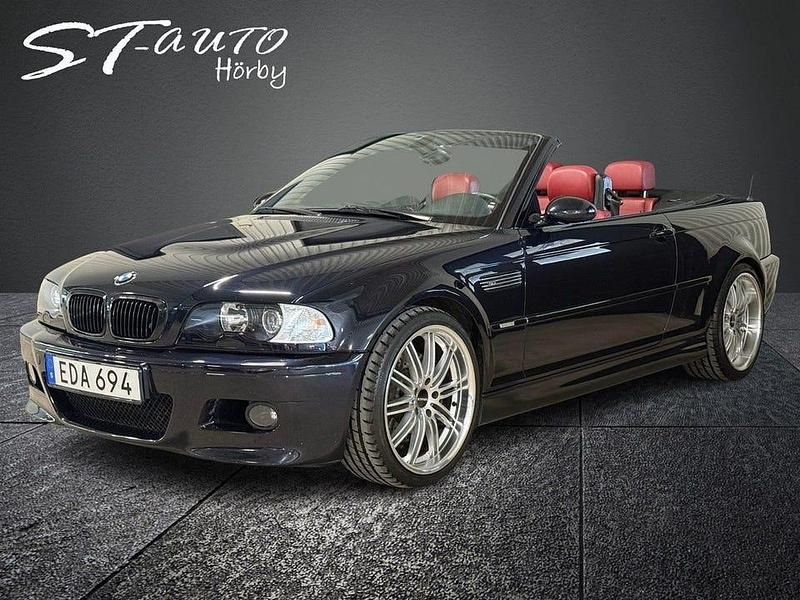 Svart Begagnad 2003 BMW M3 Cabriolet M Sport Cab | 399 900 kr (Lite dyr) - Bild 1/4