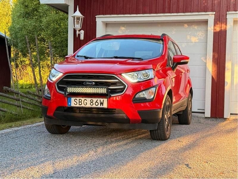 Röd Begagnad 2019 Ford Ecosport Trend+ SUV | 125 000 kr - Bild 1/4