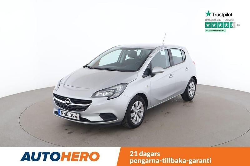 Grå Begagnad 2016 Opel Corsa Enjoy Halvkombi | 75 000 kr (Marknadspris) - Bild 1/4