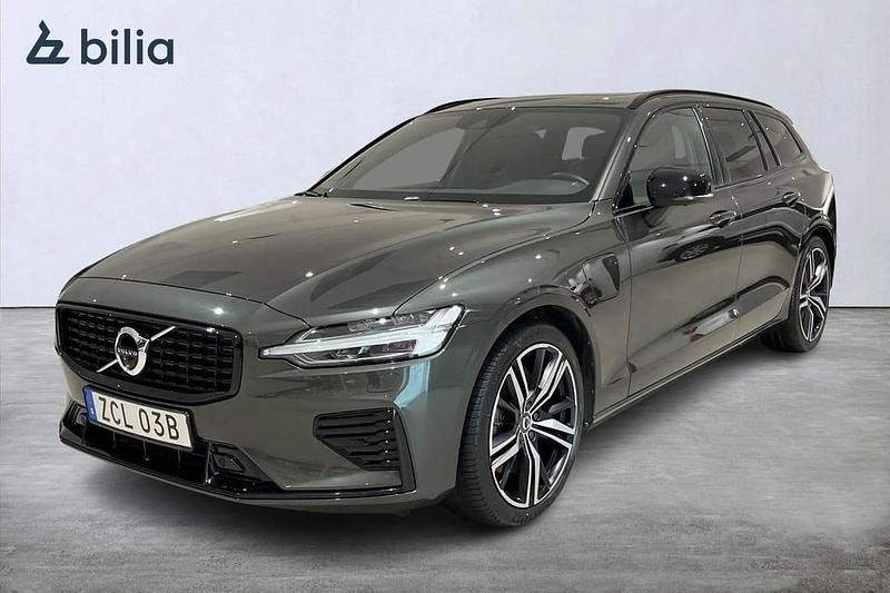 Grå Begagnad 2022 Volvo V60 R-Design Kombi | 429 900 kr (Lite dyr) - Bild 1/3