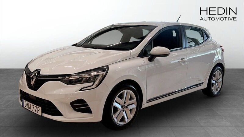 Vit (white) Begagnad 2022 Renault Clio V Zen Halvkombi | 139 900 kr (Marknadspris) - Bild 1/4