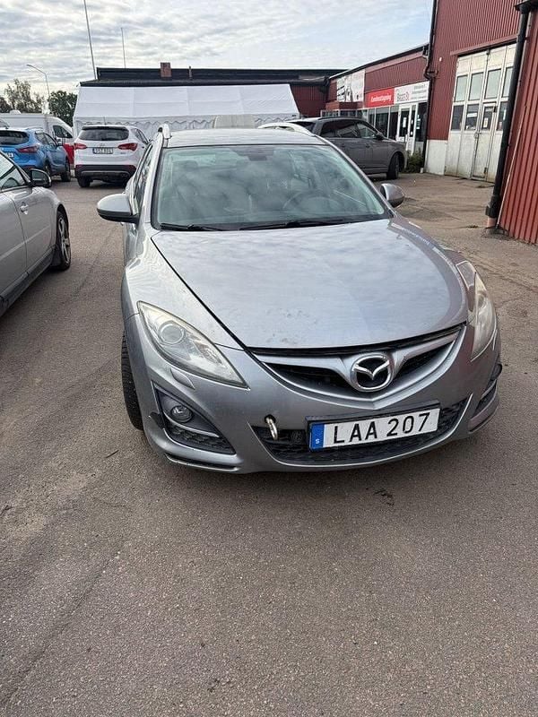 Grå Begagnad 2010 Mazda 6 Kombi | 15 000 kr (Superpris) - Bild 1/4