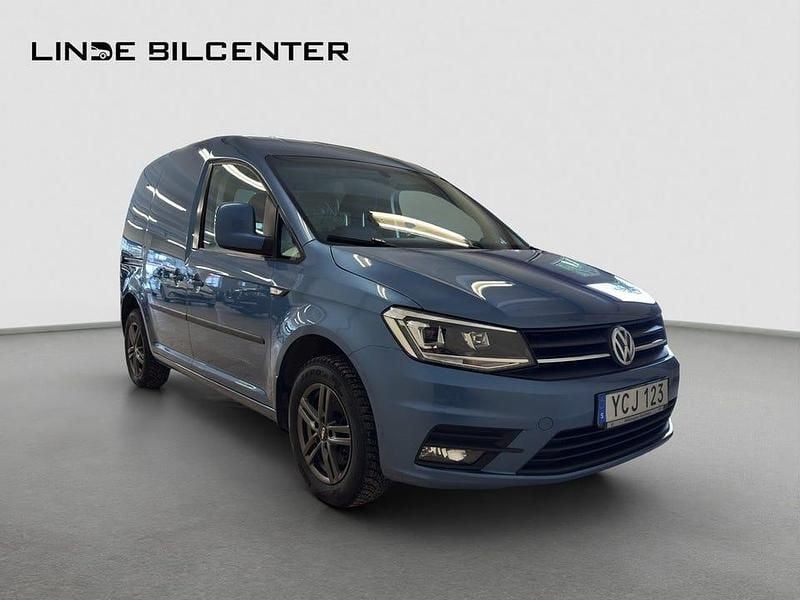 Begagnad VW Caddy 102 HK (75 kW) 2016 Blå Minibuss