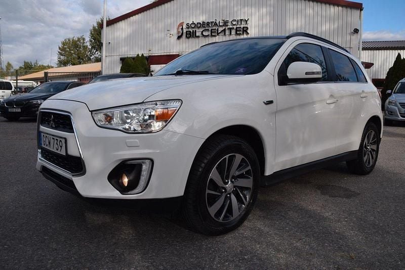 Vit Begagnad 2015 Mitsubishi ASX SUV | 119 900 kr (Marknadspris) - Bild 1/4