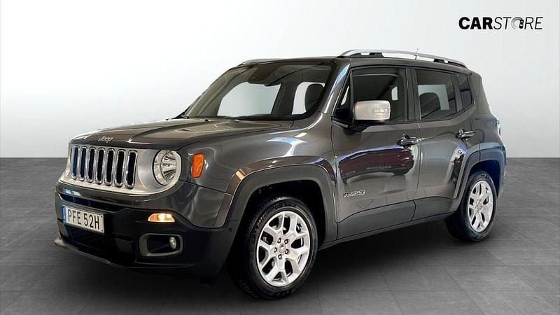 Grå Begagnad 2018 Jeep Renegade Limited SUV | 89 900 kr - Bild 1/4