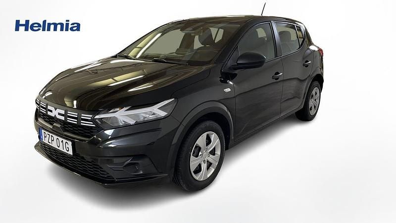 Svart Ny 2025 Dacia Sandero Essentiel Halvkombi | 202 700 kr (Marknadspris) - Bild 1/4