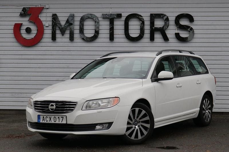 Vit Begagnad 2013 Volvo V70 Kombi | 127 900 kr (Lite dyr) - Bild 1/4