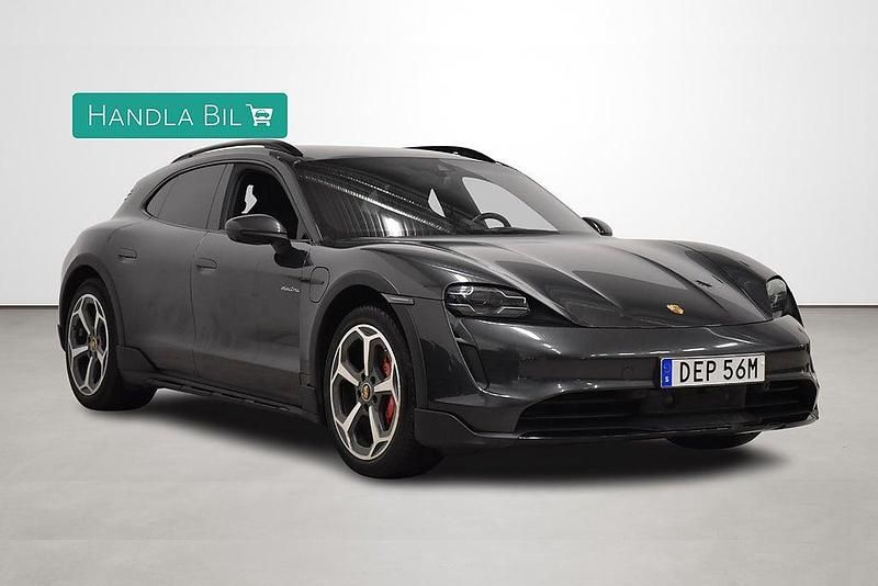Begagnad Porsche Taycan Cross Turismo 319 kW (435 HK) 2021 Mörkgrå Kombi