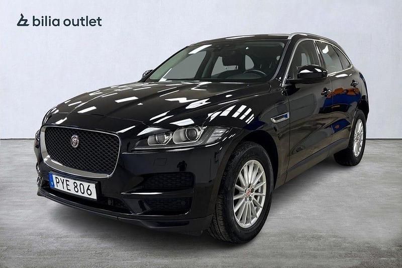 Svart Begagnad 2019 Jaguar F-Pace SUV | 249 000 kr (Marknadspris) - Bild 1/4