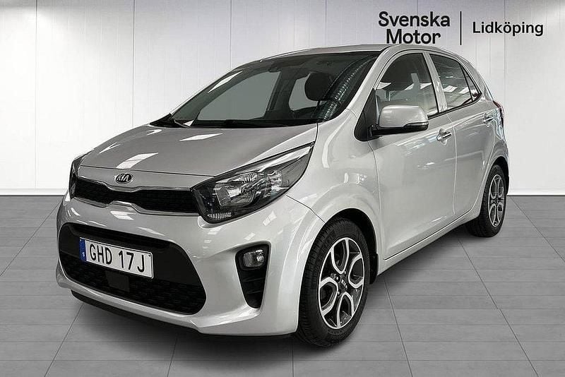 Grå Begagnad 2021 Kia Picanto Advance Halvkombi | 129 900 kr (Bra pris) - Bild 1/4