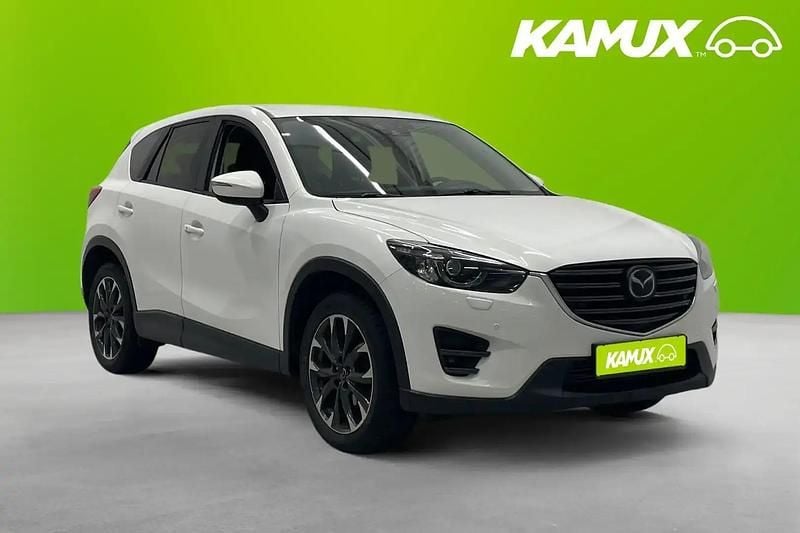 Vit Begagnad 2016 Mazda CX-5 Optimum SUV | 167 900 kr (Lite dyr) - Bild 1/3