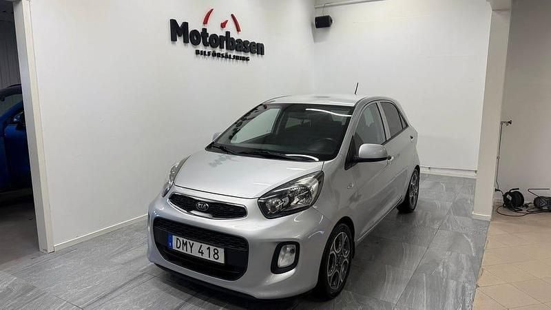 Begagnad Kia Picanto 69 HK (50 kW) 2015 Grå Halvkombi