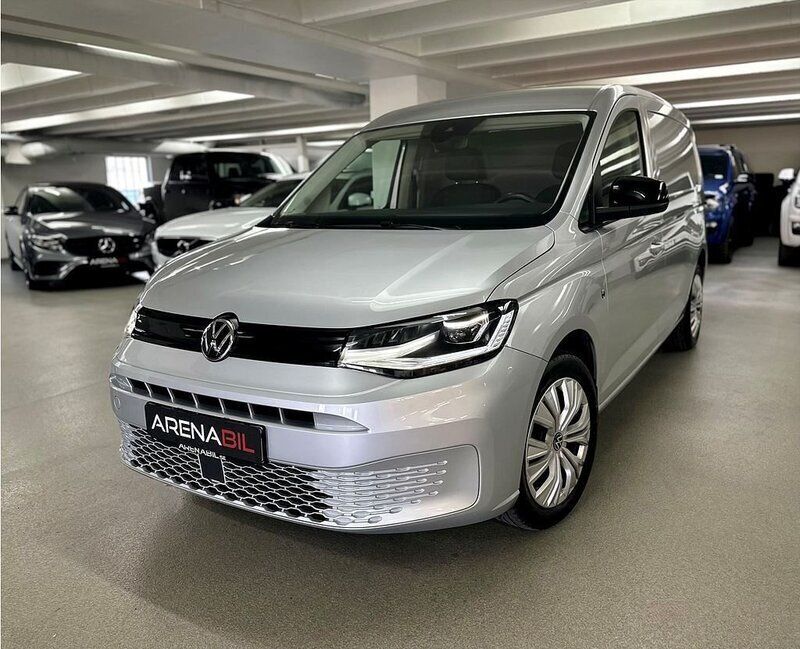Silver Begagnad 2022 VW Caddy Minibuss | 289 900 kr (Lite dyr) - Bild 1/4