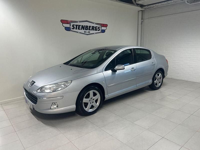 Ljusgrå Begagnad 2007 Peugeot 407 Sedan | 29 900 kr (Dyr) - Bild 1/4