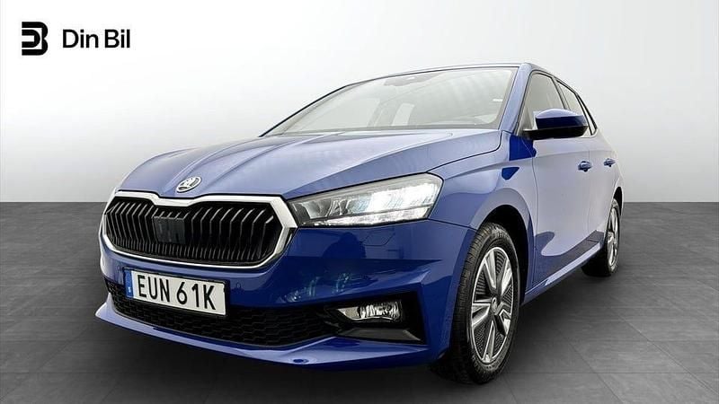 Begagnad Skoda Fabia Style 110 HK (80 kW) 2023 Blå Halvkombi
