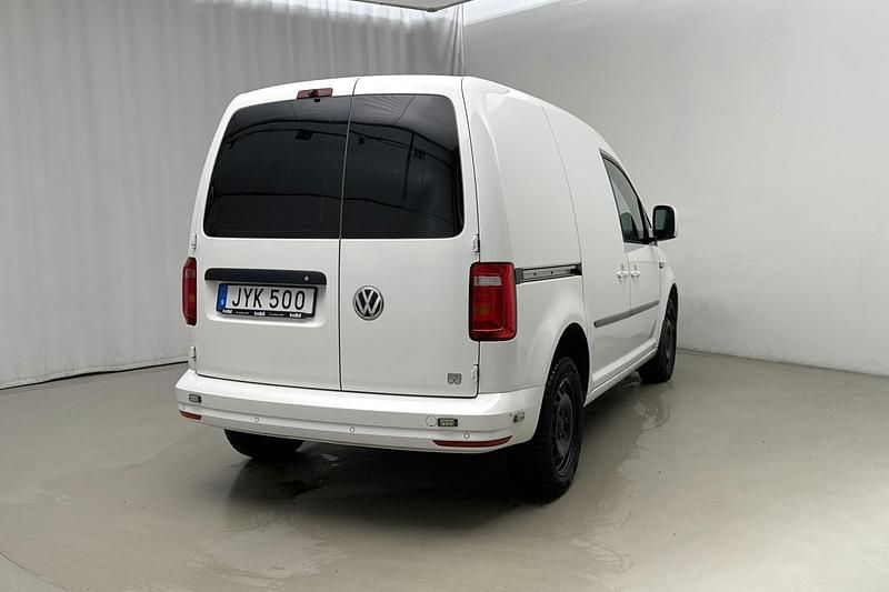 Begagnad VW Caddy 150 HK (110 kW) 2018 Vit Minibuss