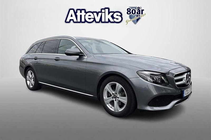 Grå Begagnad 2018 Mercedes E200 Advantage Kombi | 229 900 kr (Marknadspris) - Bild 1/4