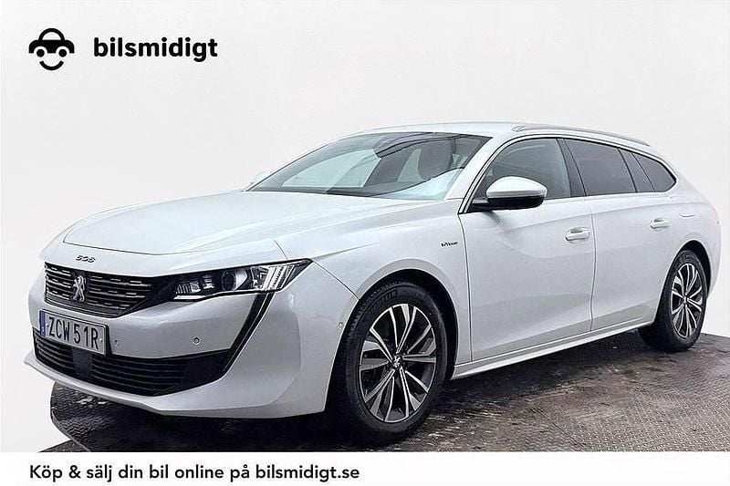 Vit Begagnad 2021 Peugeot 508 SW Kombi | 229 400 kr (Marknadspris) - Bild 1/4