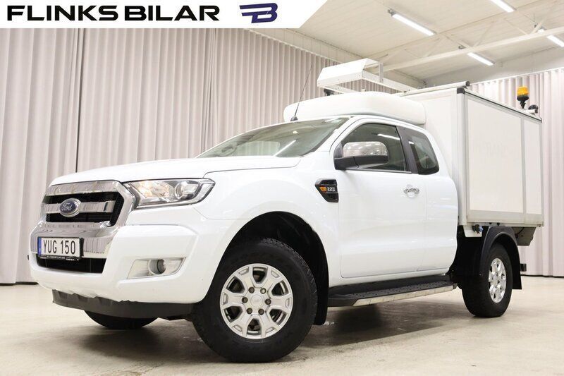 Vit Begagnad 2018 Ford Ranger Pickup | 259 900 kr (Marknadspris) - Bild 1/4