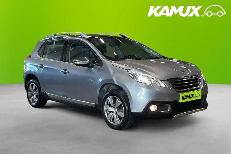 Silver/grå Begagnad 2015 Peugeot 2008 Allure SUV | 99 800 kr (Marknadspris) - Bild 1/4