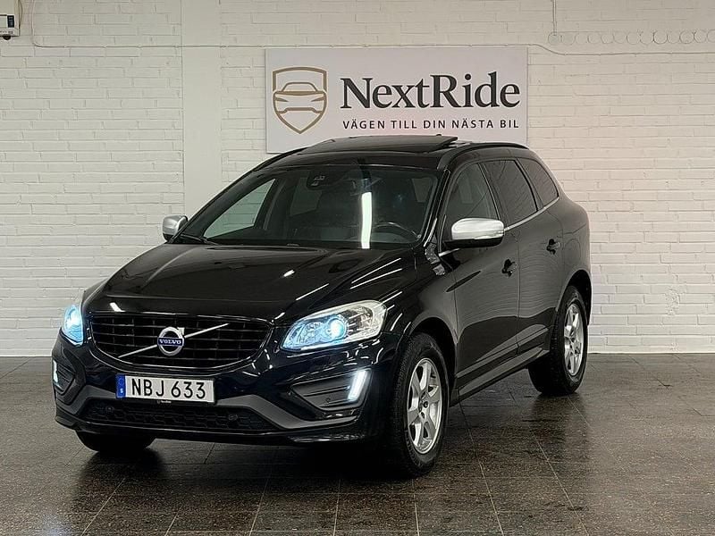Begagnad Volvo XC60 R-Design 190 HK (139 kW) 2016 Svart SUV