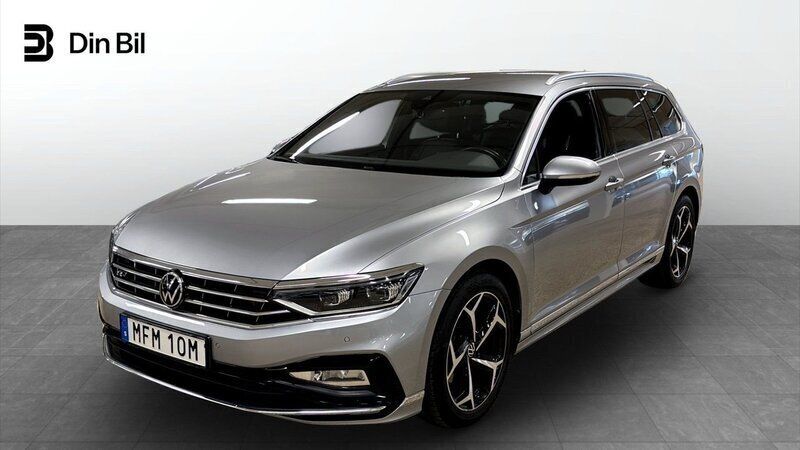 Silver Begagnad 2021 VW Passat R-line Kombi | 279 900 kr (Marknadspris) - Bild 1/4