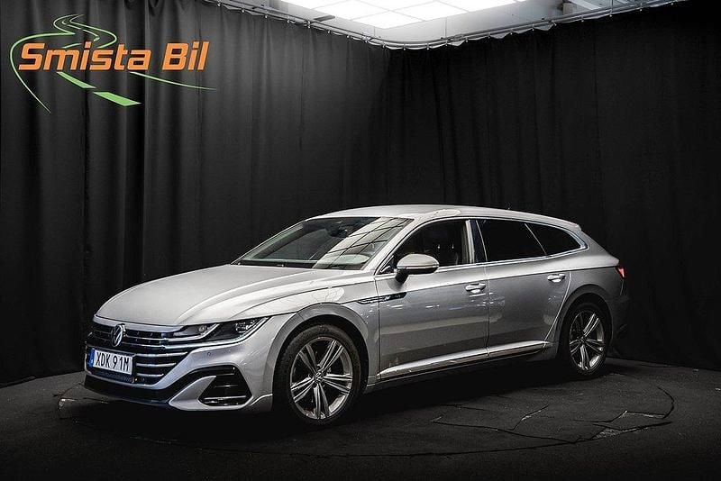 Silver Begagnad 2020 VW Arteon R-line Kombi | 268 900 kr (Marknadspris) - Bild 1/3