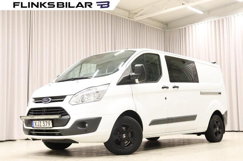 Vit Begagnad 2017 Ford Transit Custom Van | 169 800 kr - Bild 1/4