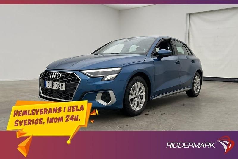 Blå Begagnad 2020 Audi A3 Proline Halvkombi | 224 800 kr (Marknadspris) - Bild 1/3