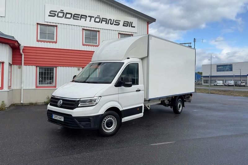 Vit Begagnad 2021 VW Crafter Van | 289 900 kr (Superpris) - Bild 1/4