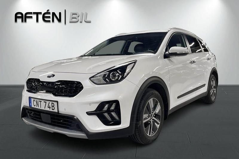 Vit Begagnad 2020 Kia Niro Advance SUV | 209 800 kr (Marknadspris) - Bild 1/3