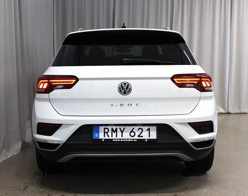 Begagnad VW T-Roc S 190 HK (139 kW) 2018 Vit SUV