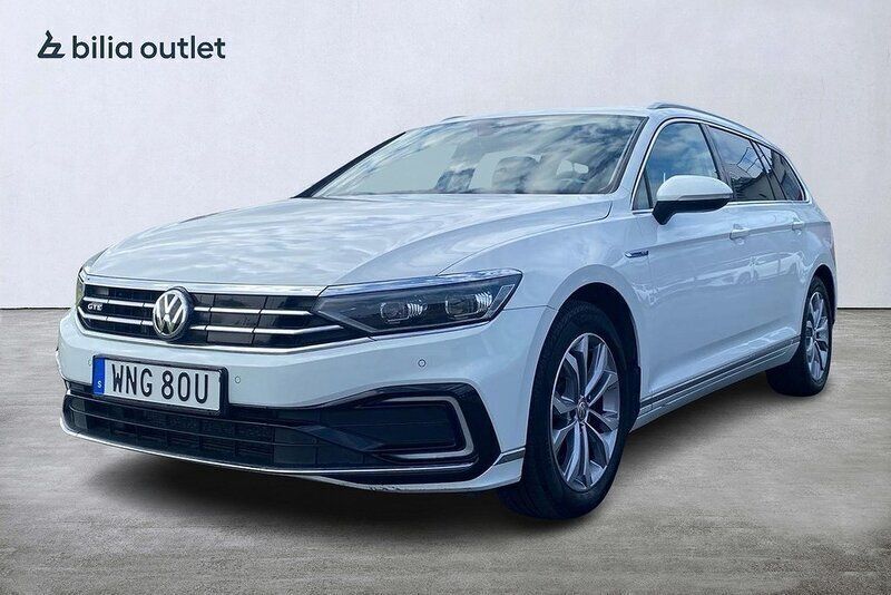 Vit Begagnad 2019 VW Passat GTE Kombi | 229 900 kr (Marknadspris) - Bild 1/3