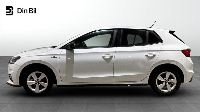 Begagnad Skoda Fabia Monte Carlo 150 HK (110 kW) 2025 Moon white metallic Halvkombi