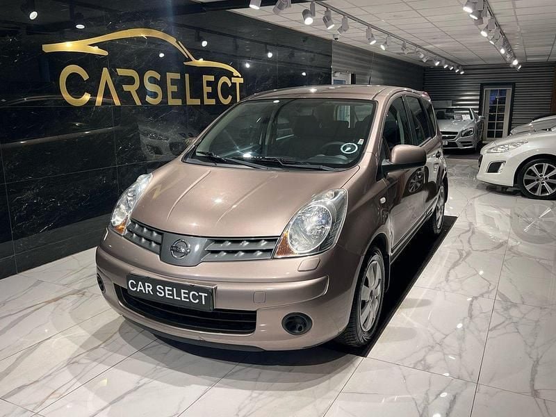 Ljusbrun (brun) Begagnad 2008 Nissan Note Minibuss | 39 900 kr (Marknadspris) - Bild 1/4