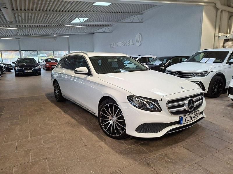 Begagnad Mercedes E220 Avantgarde 194 HK (142 kW) 2016 Vit Kombi