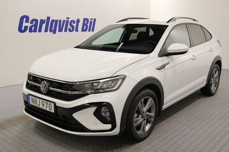 Vit Begagnad 2024 VW Taigo R-line SUV | 299 000 kr (Dyr) - Bild 1/4