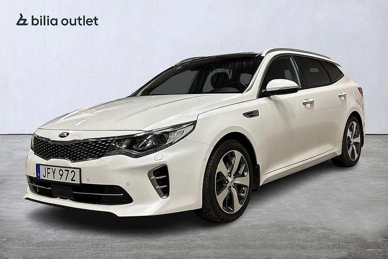 Vit Begagnad 2016 Kia Optima GT-Line Kombi | 169 900 kr (Marknadspris) - Bild 1/3