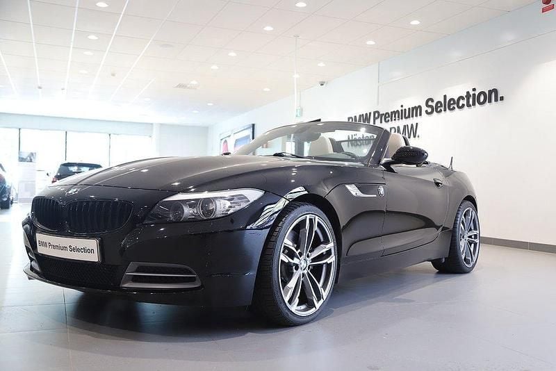 Svart Begagnad 2009 BMW Z4 Cab | 265 000 kr (Marknadspris) - Bild 1/4