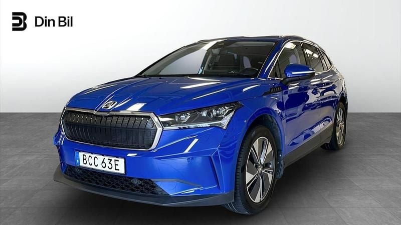 Blå Begagnad 2022 Skoda Enyaq iV SUV | 349 900 kr (Marknadspris) - Bild 1/4