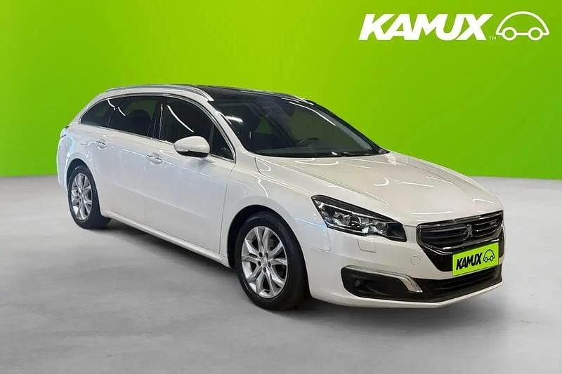 Vit Begagnad 2016 Peugeot 508 Allure Kombi | 119 800 kr (Marknadspris) - Bild 1/4