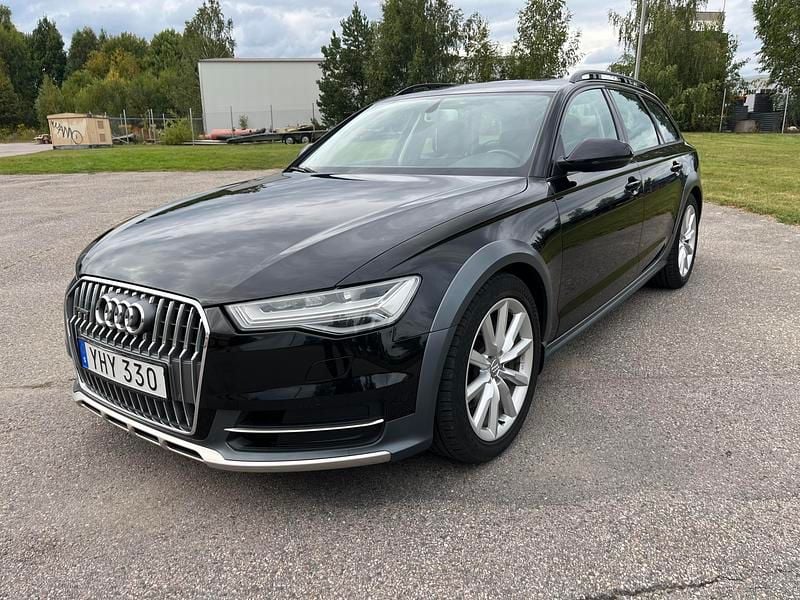 Svart Begagnad 2017 Audi A6 Allroad Kombi | 190 000 kr (Superpris) - Bild 1/4