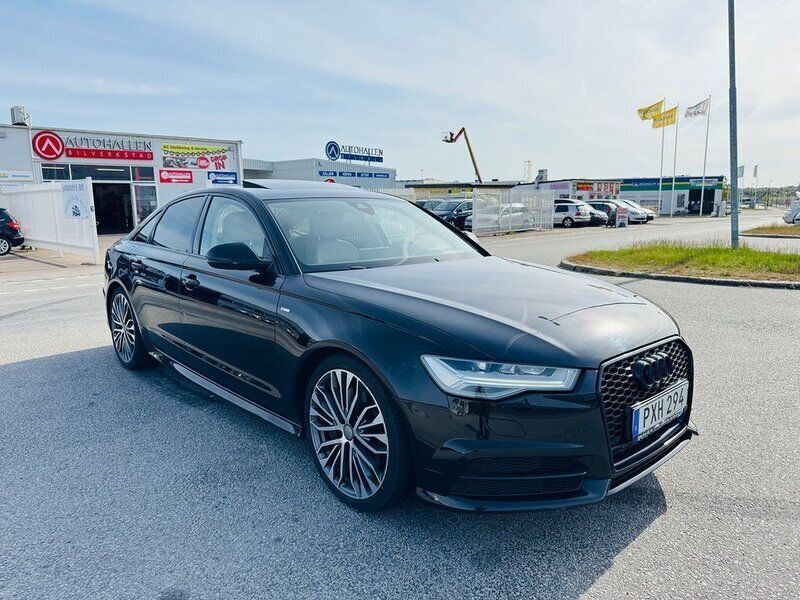 Svart Begagnad 2015 Audi A6 Sedan | 239 000 kr (Marknadspris) - Bild 1/4